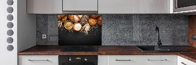 Spatplaat keuken Brood en tarwe
