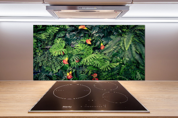 Keuken achterwand Exotische jungle