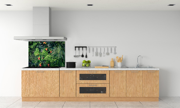 Keuken achterwand Exotische jungle