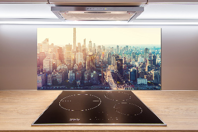 Panel lacobel Nowy Jork lot ptaka