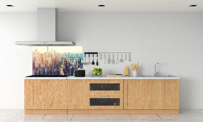 Panel lacobel Nowy Jork lot ptaka