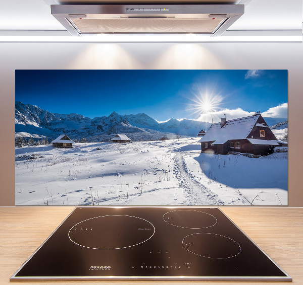 Keuken achterwand Tatragebergte weiden