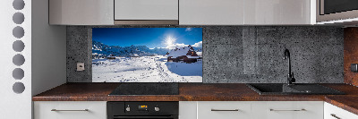 Keuken achterwand Tatragebergte weiden