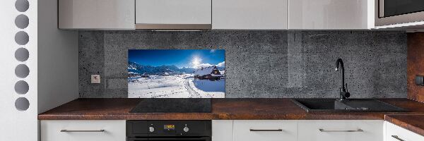 Keuken achterwand Tatragebergte weiden
