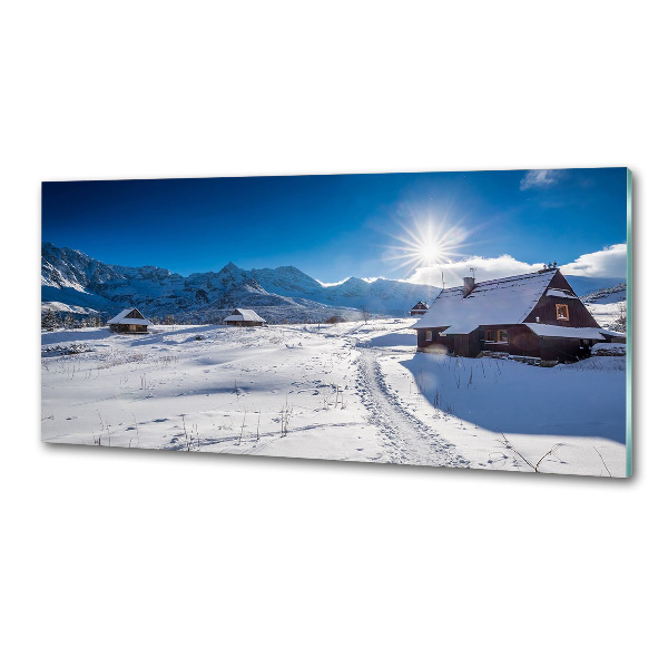 Keuken achterwand Tatragebergte weiden