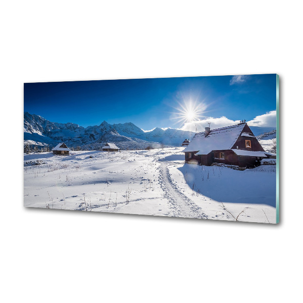 Keuken achterwand Tatragebergte weiden
