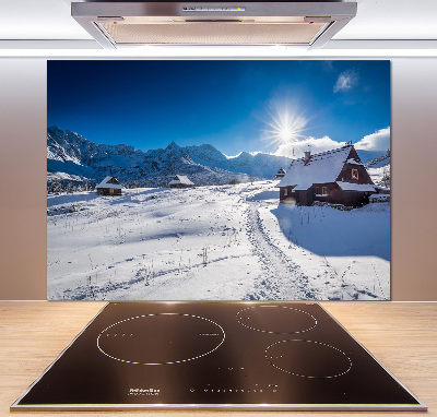 Keuken achterwand Tatragebergte weiden