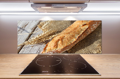 Glazen achterwand keuken Verse baguette