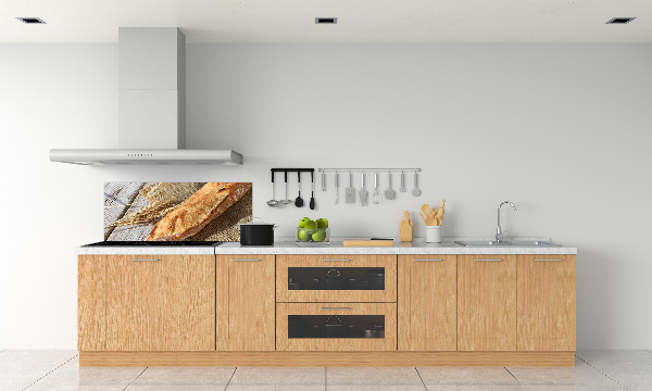 Glazen achterwand keuken Verse baguette
