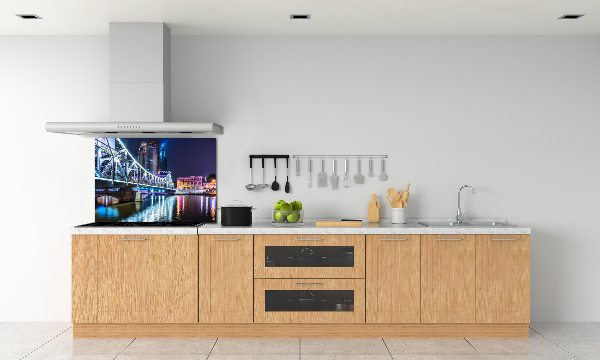 Panel do kuchni Szanghaj most