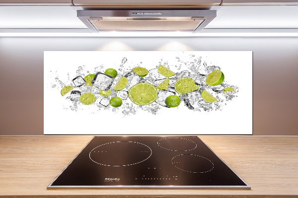 Panel lacobel Limonka kostki lodu