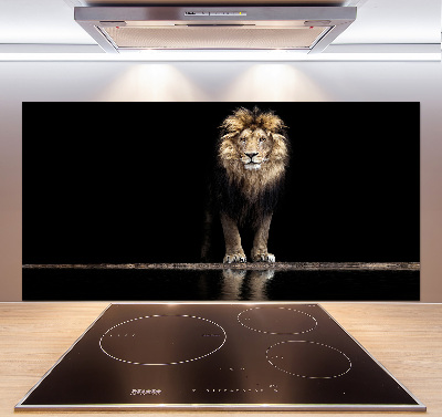 Keuken achterwand Portret van een leeuw