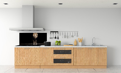 Keuken achterwand Portret van een leeuw