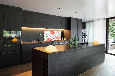 Achterwand keuken Tomaat en kruiden