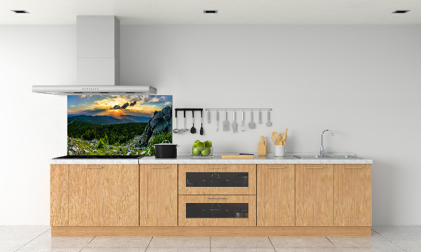 Panel do kuchni Górska panorama