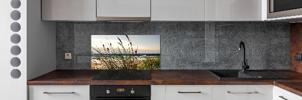 Achterwand keuken duinen aan zee