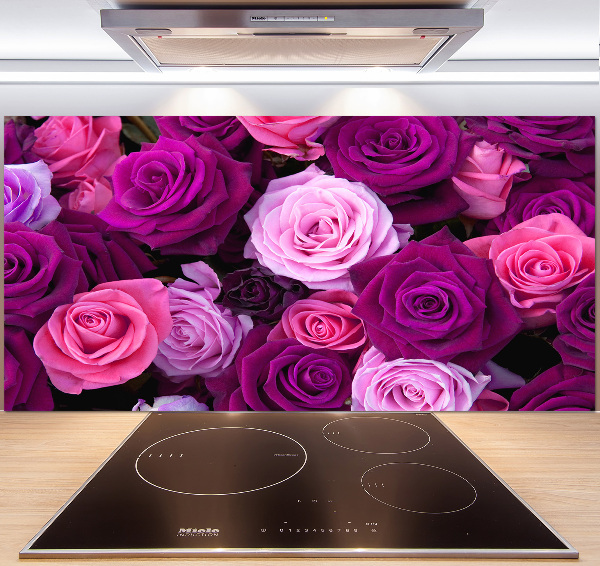 Achterwand keuken Rozen