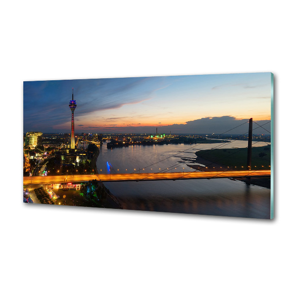 Spatscherm keuken Düsseldorf, Duitsland