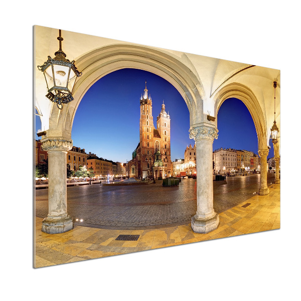 Spatplaat keuken Krakau, Polen