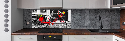 Panel do kuchni Rower miejski