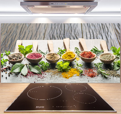 Panel do kuchni Kolorowe przyprawy