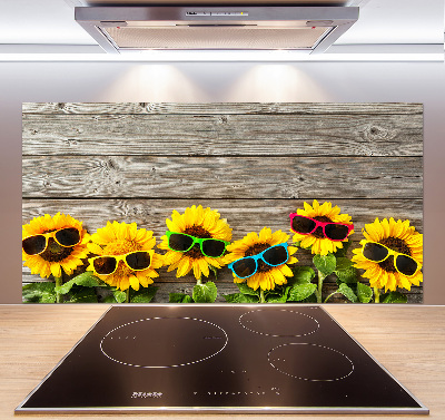 Keuken achterwand Zonnebloemen