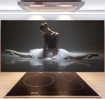 Glazen achterwand keuken Ballerina
