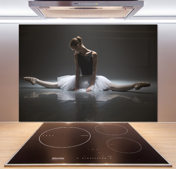 Glazen achterwand keuken Ballerina
