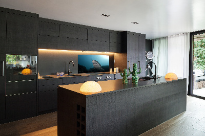 Achterwand keuken Grote haai