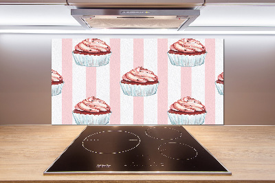 Spatscherm keuken Cupcakes