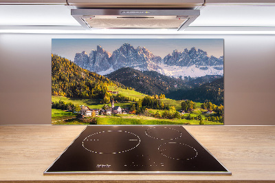 Keuken achterwand Panorama van de berg
