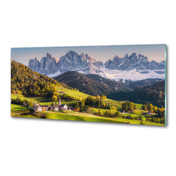 Panel do kuchni Panorama góry