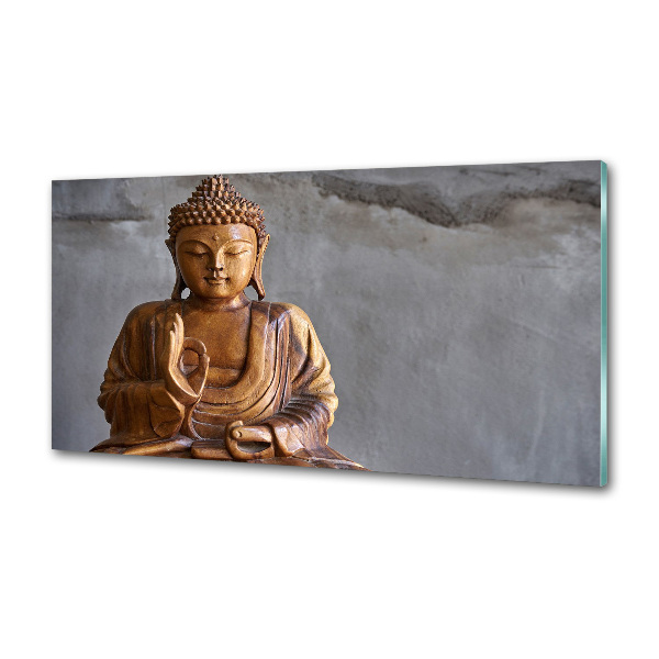 Panel do kuchni Drewniany budda