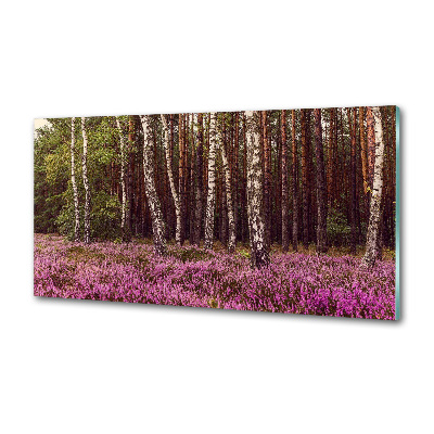 Panel dekor szkło Wrzosowisko