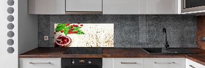 Panel do kuchni Malinowy dżem