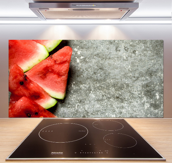 Spatplaat keuken Gesneden watermeloen