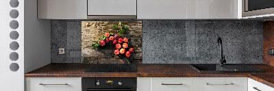 Panel do kuchni Jabłka na stole