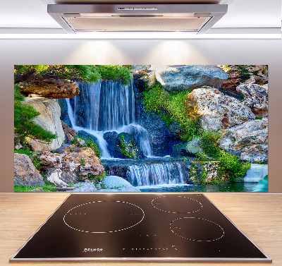 Glazen achterwand keuken Waterval