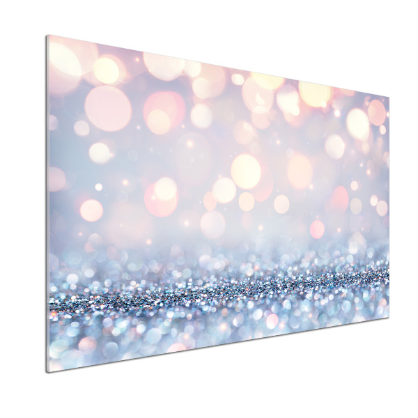 Spatplaat keuken Glanzende achtergrond