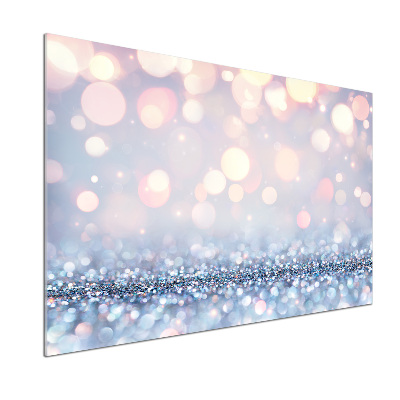 Spatplaat keuken Glanzende achtergrond