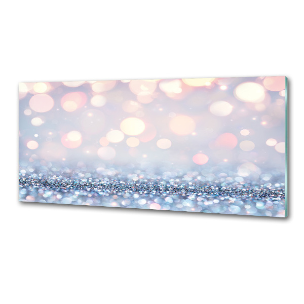 Spatplaat keuken Glanzende achtergrond