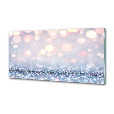 Spatplaat keuken Glanzende achtergrond