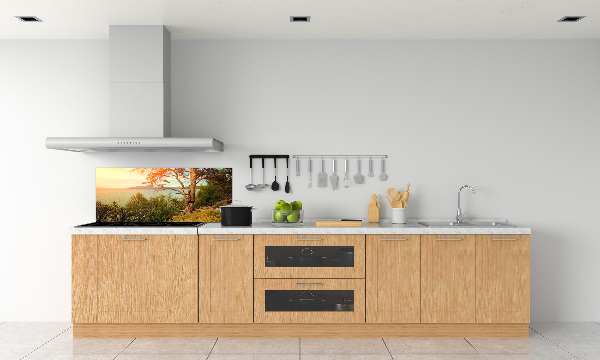 Panel lacobel Skandynawia jezioro