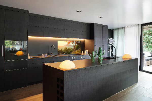 Panel lacobel Skandynawia jezioro