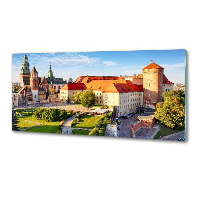 Glazen achterwand keuken Krakau, Polen