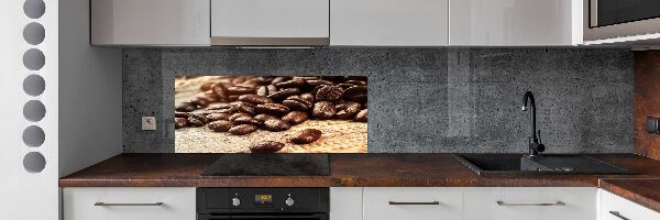 Spatplaat keuken Koffiebonen