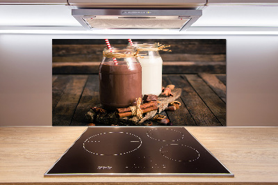 Keuken achterwand Cocktails in potjes