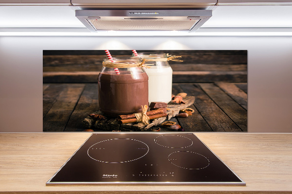 Panel lacobel Koktajle w słoikach