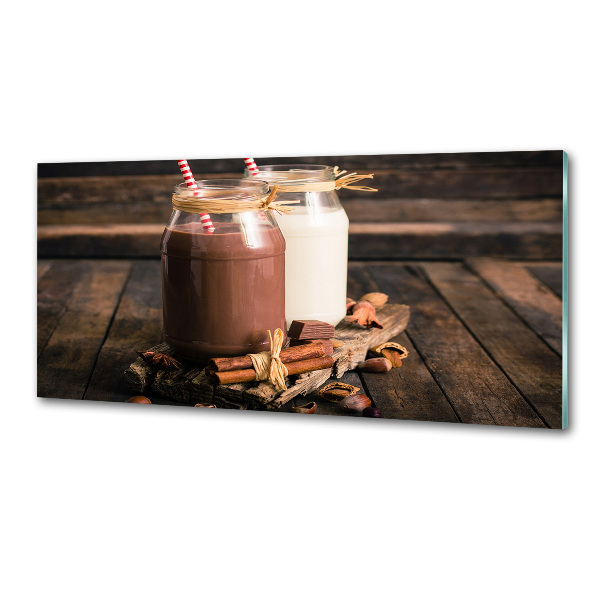 Panel lacobel Koktajle w słoikach