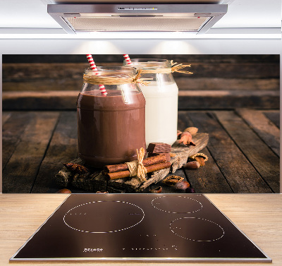 Keuken achterwand Cocktails in potjes